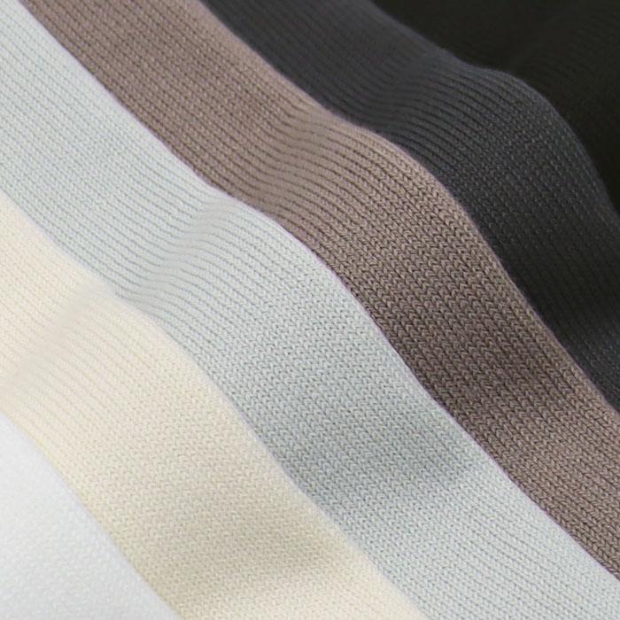 グランサッソ / GRANSASSO / モックネック ニット / 長袖 / 12G ソフト コットン / 返品・交換可能の画像