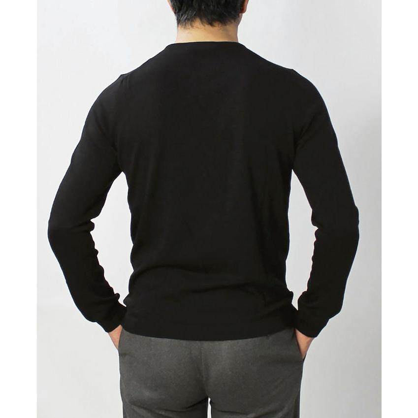 グランサッソ / GRANSASSO / ロングスリーブ Tシャツ / 長袖 クルーネック ニット / 12G ソフト コットン / 返品・交換可能の画像
