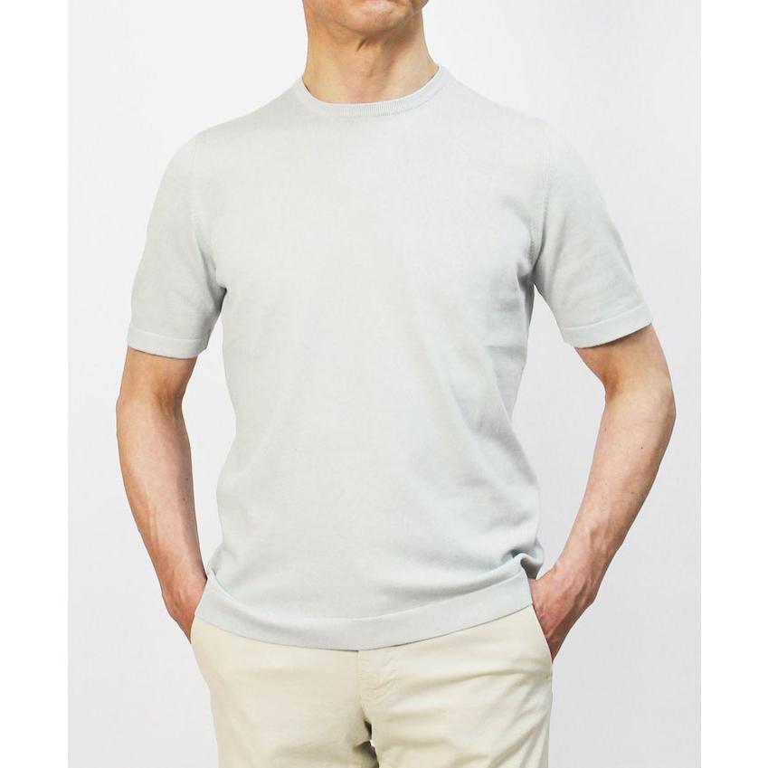 GRANSASSO クルーネック ニット Tシャツ 12G ソフト コットン Gran Sasso（グランサッソ） グランサッソ / GRANSASSO / クルーネック