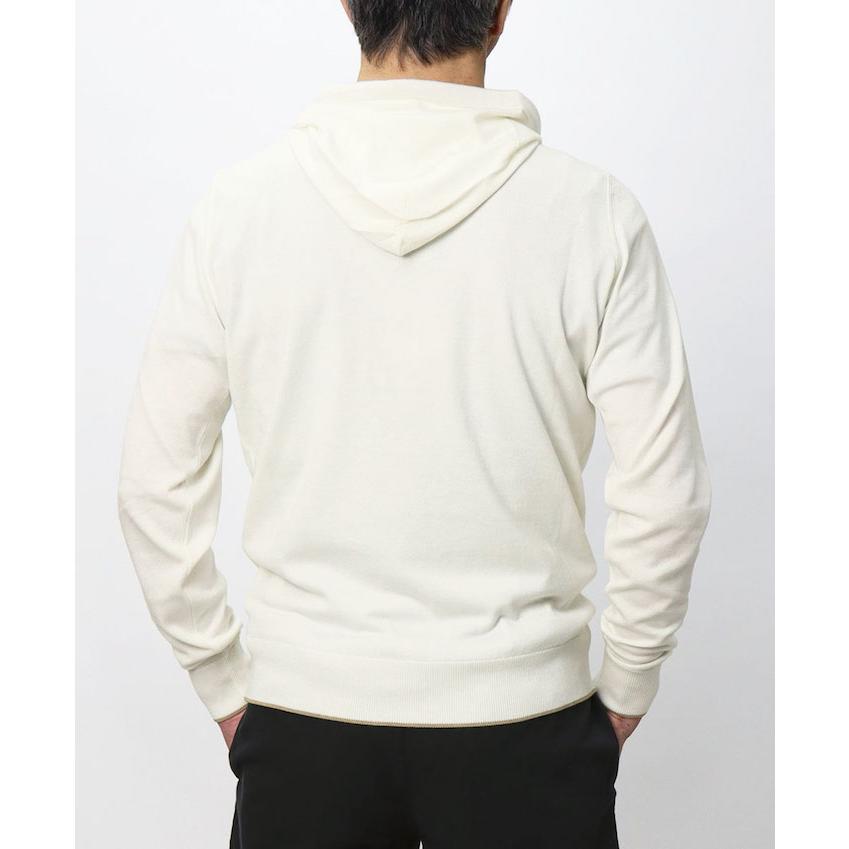 フィリッポ デ ローレンティス / FILIPPO DE LAURENTIIS / 14ゲージ ニット パーカー / コットン カシミヤ / 返品・交換可能の画像