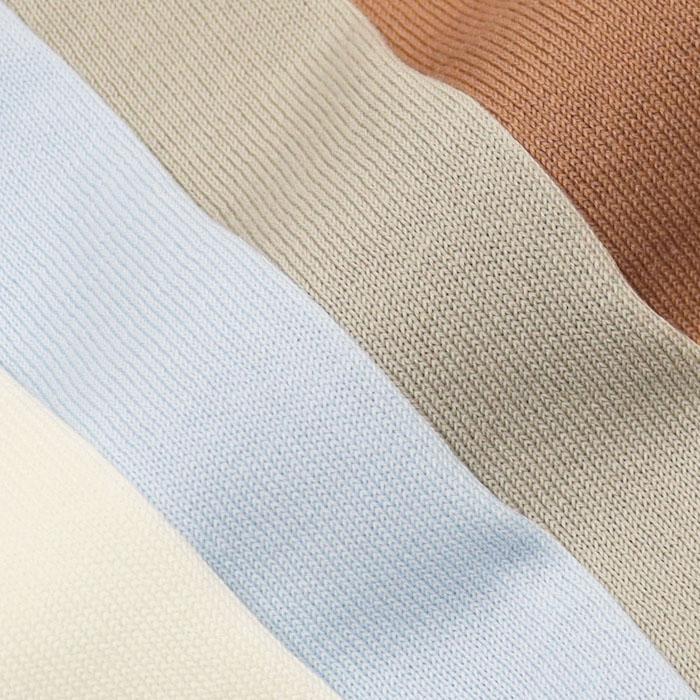 フィリッポ デ ローレンティス / FILIPPO DE LAURENTIIS / ニット 半袖 Tシャツ / クレープコットンニット / crepe cotton / クルーネック / 返品・交換可能の画像