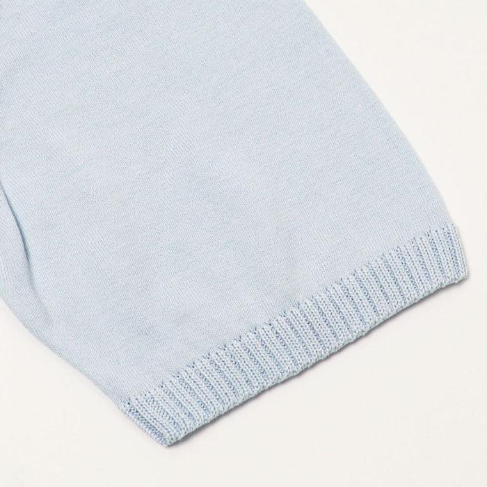 フィリッポ デ ローレンティス / FILIPPO DE LAURENTIIS / ニット 半袖 Tシャツ / クレープコットンニット / crepe cotton / クルーネック / 返品・交換可能の画像