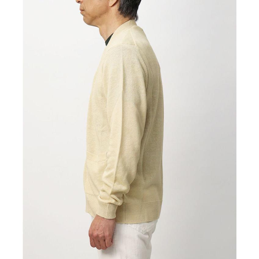 フィリッポ デ ローレンティス / FILIPPO DE LAURENTIIS / カーディガン / リネン / 返品・交換可能の画像