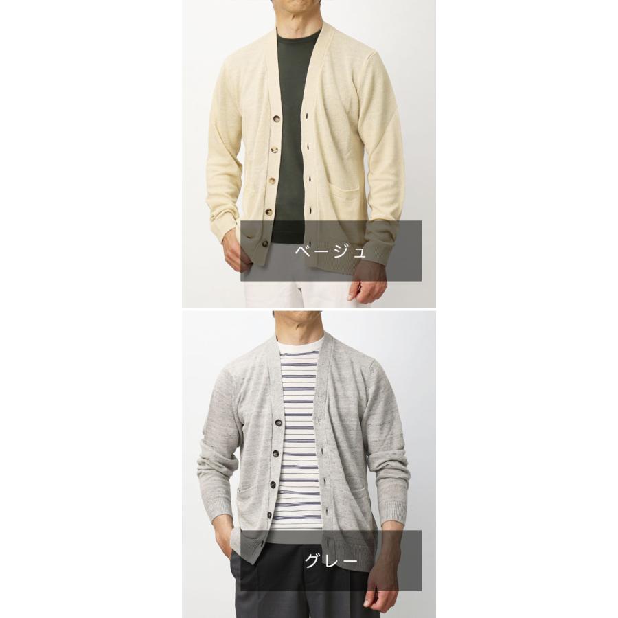 フィリッポ デ ローレンティス / FILIPPO DE LAURENTIIS / カーディガン / リネン / 返品・交換可能の画像