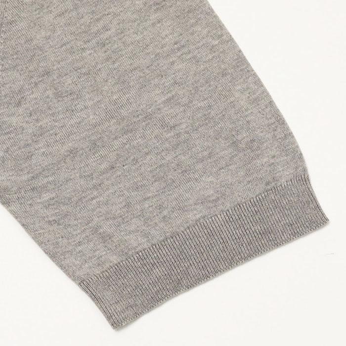 ジョンスメドレー / JOHN SMEDLEY / ARBER / モックネック ニット / 30G シーアイランド コットン 半袖 / MODERN FIT / 返品・交換可能の画像