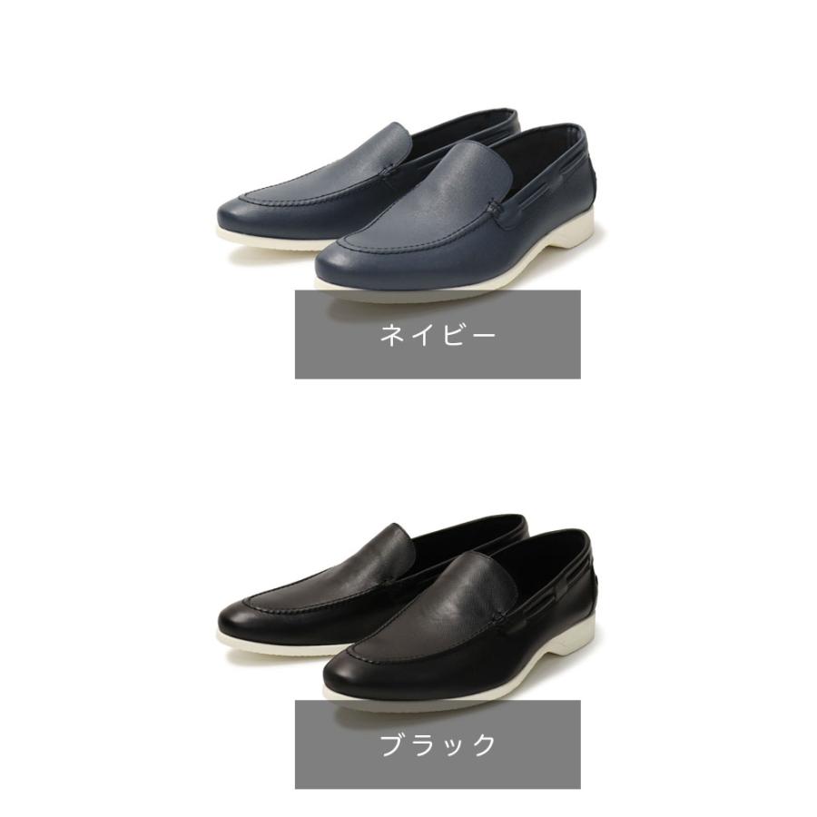 フェランテ / FERRANTE / 150周年記念 / luccicare別注モデル / サフィアーノレザー / SAFFIANO / NAVY M / デッキシューズ / 返品・交換可能の画像