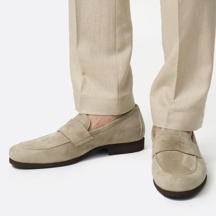 フェランテ / FERRANTE / イセオ / ISEO / スエード レザー ローファー / 返品・交換可能の画像