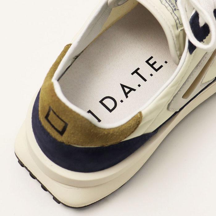 デイト / D.A.T.E. / スニーカー / ATHLETA NYLON IVORY-BLUE / 返品・交換可能の画像