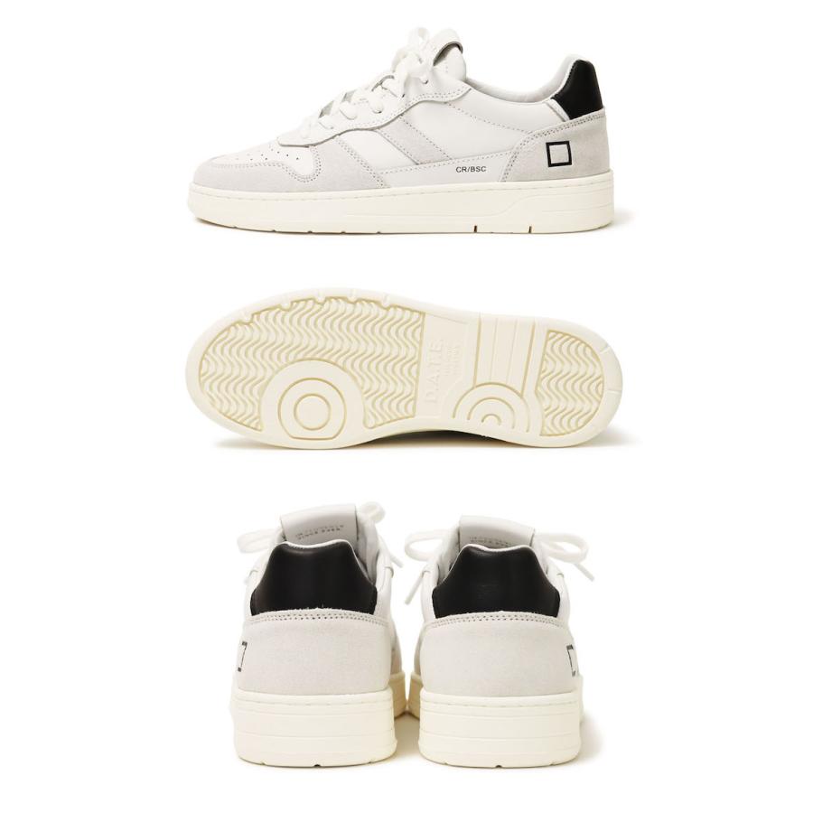 デイト / D.A.T.E. / スニーカー / COURT2.0 BASIC WHITE-BLACK / 返品・交換可能の画像