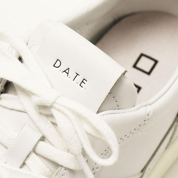 デイト / D.A.T.E. / スニーカー / COURT2.0 BASIC WHITE-BLACK / 返品・交換可能の画像