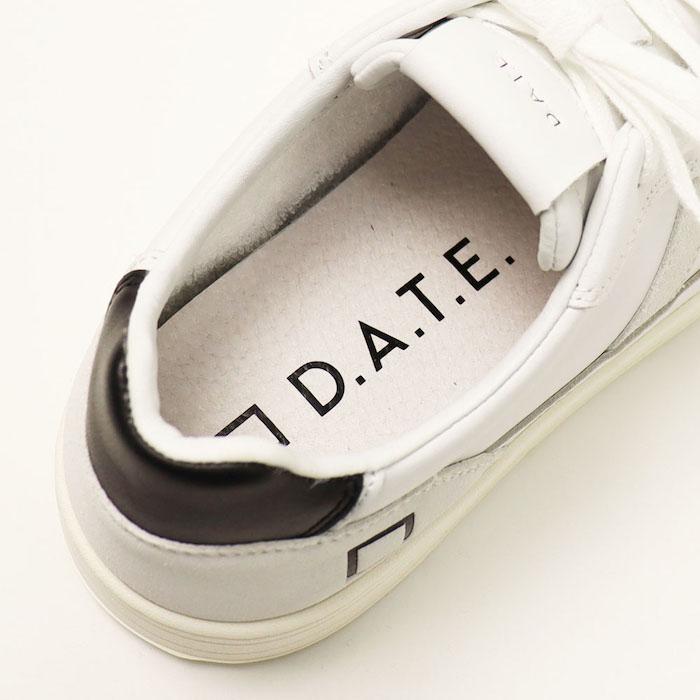 デイト / D.A.T.E. / スニーカー / COURT2.0 BASIC WHITE-BLACK / 返品・交換可能の画像