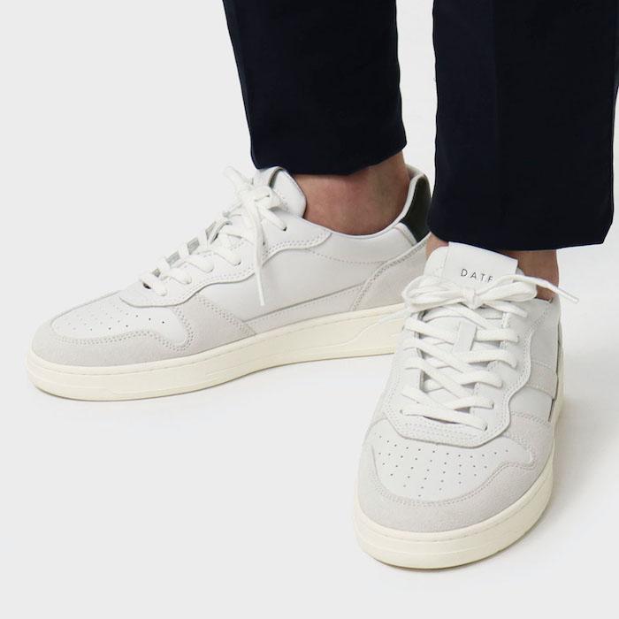 デイト / D.A.T.E. / スニーカー / COURT2.0 BASIC WHITE-BLACK / 返品・交換可能の画像