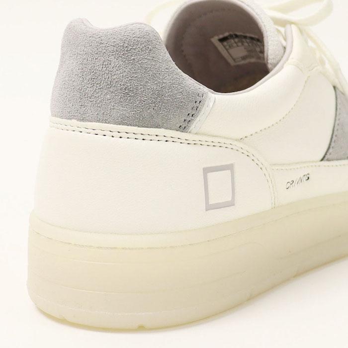 デイト / D.A.T.E. / スニーカー / COURT2.0 VNTAGE CALF WHITE-GREY / 返品・交換可能の画像