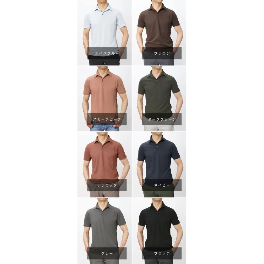 ザノーネ / ZANONE / ポロシャツ / アイスコットン / ice cotton / 返品・交換可能の画像