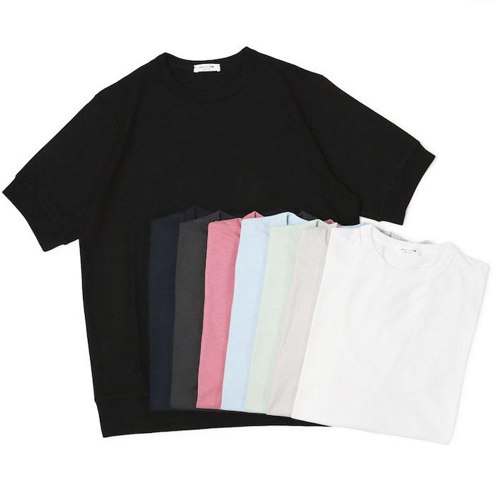 アンティーチポ / ANTICIPO クルーネック Tシャツ コットン スムース