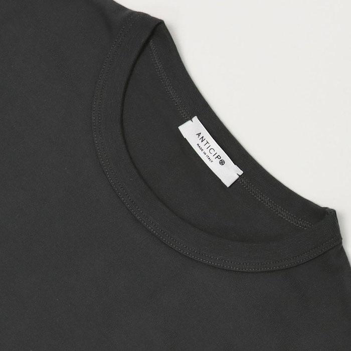 アンティーチポ / ANTICIPO クルーネック Tシャツ コットン スムース
