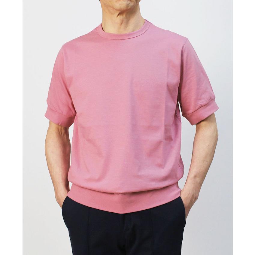 アンティーチポ / ANTICIPO クルーネック Tシャツ コットン スムース 