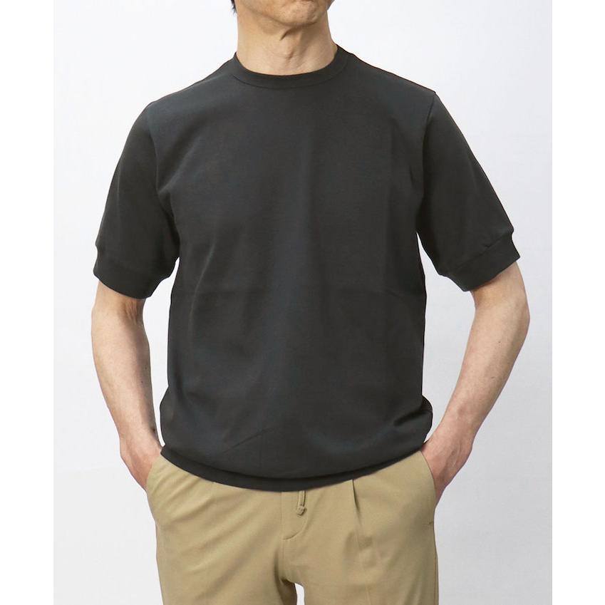アンティーチポ / ANTICIPO クルーネック Tシャツ コットン スムース