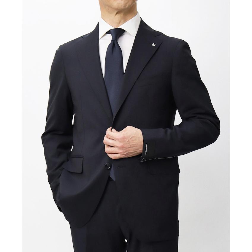 <極美品>TAGLIATORE VESVIO ブラック ウール スーツ 50 TAGLIATORE（タリアトーレ） タリアトーレ / TAGLIATORE / ワン