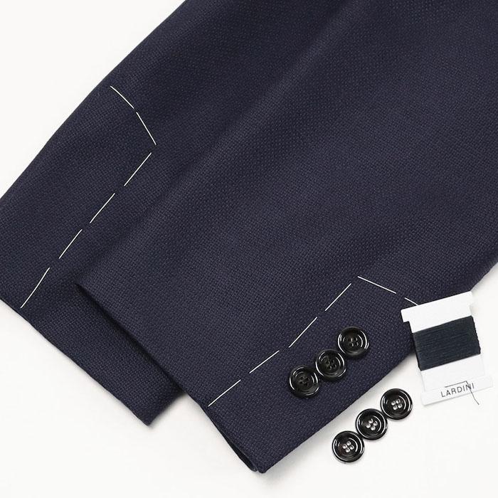 ラルディーニ / LARDINI / ROMA / ローマモデル / シャツ ジャケット仕様 / ウールホップサック / 2釦 2パッチ / 返品・交換不可の画像