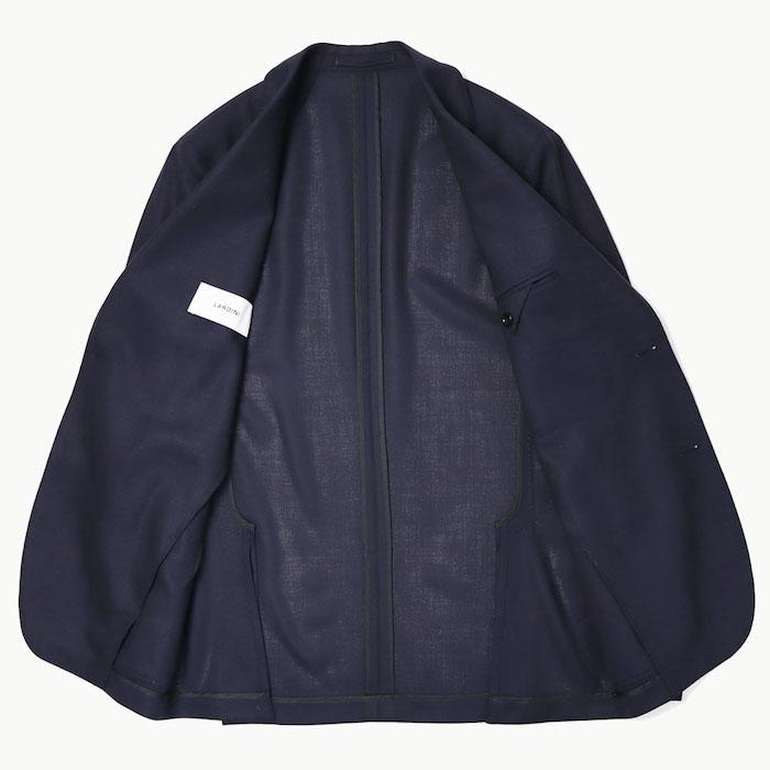 ラルディーニ / LARDINI / ROMA / ローマモデル / シャツ ジャケット仕様 / ウールホップサック / 2釦 2パッチ / 返品・交換不可の画像