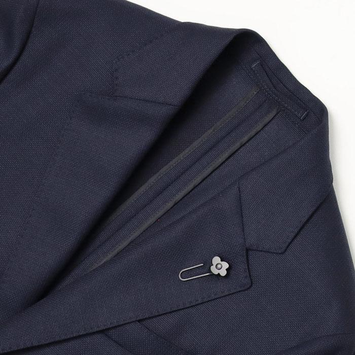 ラルディーニ / LARDINI / ROMA / ローマモデル / シャツ ジャケット仕様 / ウールホップサック / 2釦 2パッチ / 返品・交換不可の画像