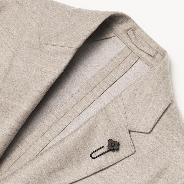 ラルディーニ / LARDINI / ジャケット / ADVANCE / アドヴァンス / Loro Piana ZELANDER / ウールフランネル / 3B 段返り 2パッチ / 返品・交換不可の画像