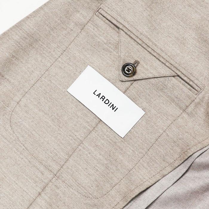ラルディーニ / LARDINI / ジャケット / ADVANCE / アドヴァンス / Loro Piana ZELANDER / ウールフランネル / 3B 段返り 2パッチ / 返品・交換不可の画像