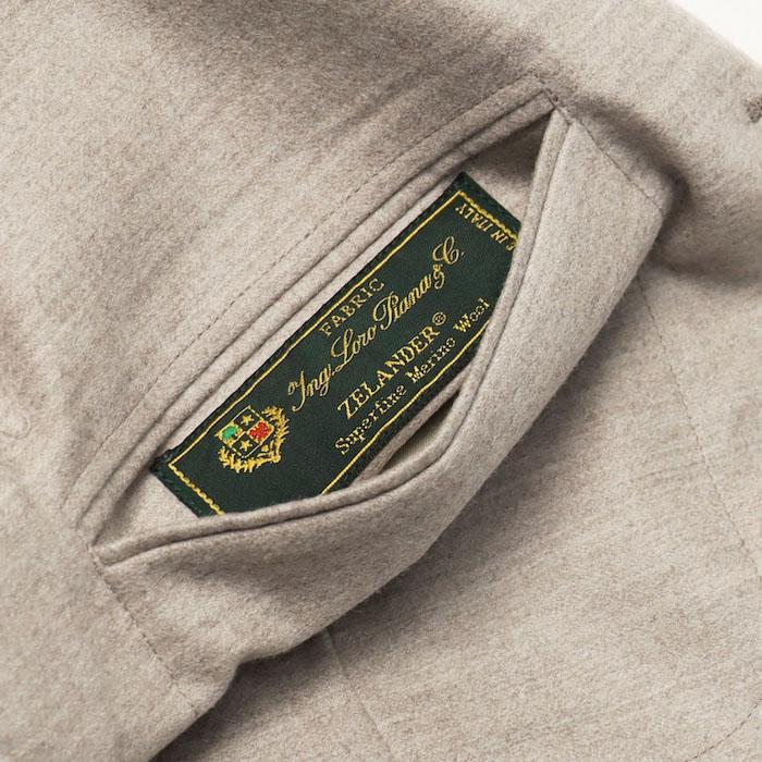 ラルディーニ / LARDINI / ジャケット / ADVANCE / アドヴァンス / Loro Piana ZELANDER / ウールフランネル / 3B 段返り 2パッチ / 返品・交換不可の画像