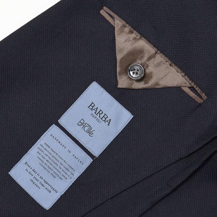バルバ / BARBA / シャツジャケット / B ACTIVE / ビーアクティブ / ウールホップサック / 返品・交換不可の画像