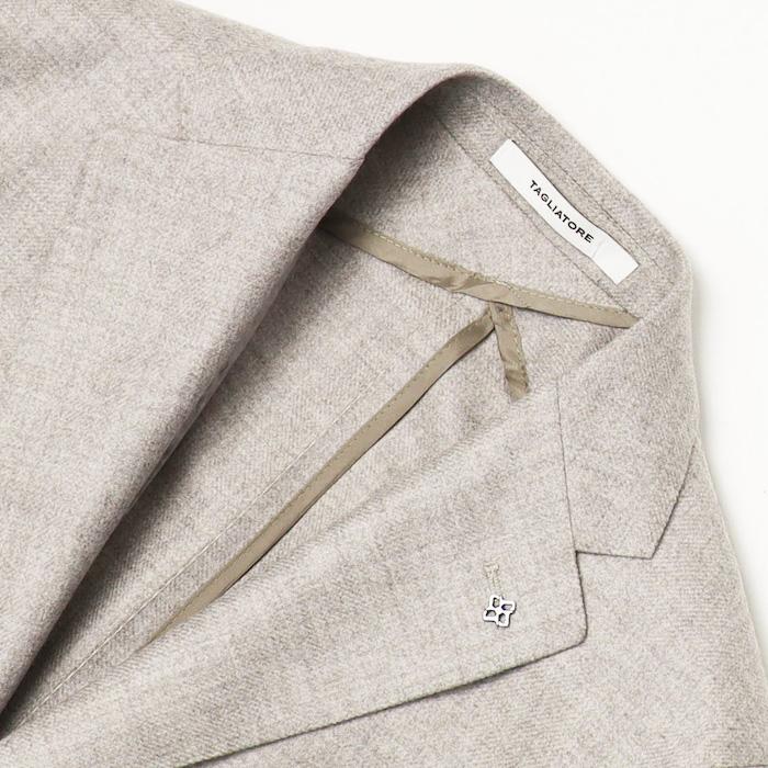 タリアトーレ / TAGLIATORE / モンテカルロ / MONTECARLO / ジャケット / Loro Piana / ウールカシミヤ  / 2B 2パッチ シングル / 返品・交換不可の画像