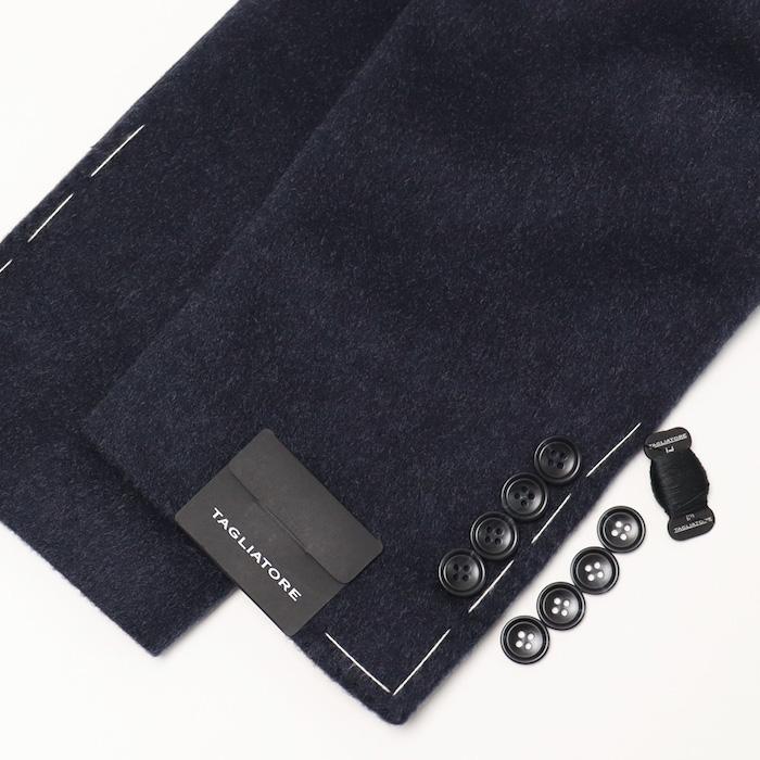 タリアトーレ / TAGLIATORE / モンテカルロ / MONTECARLO / ジャケット / カシミヤ100％ フランネル / 2B 2パッチ シングル / 返品・交換不可の画像