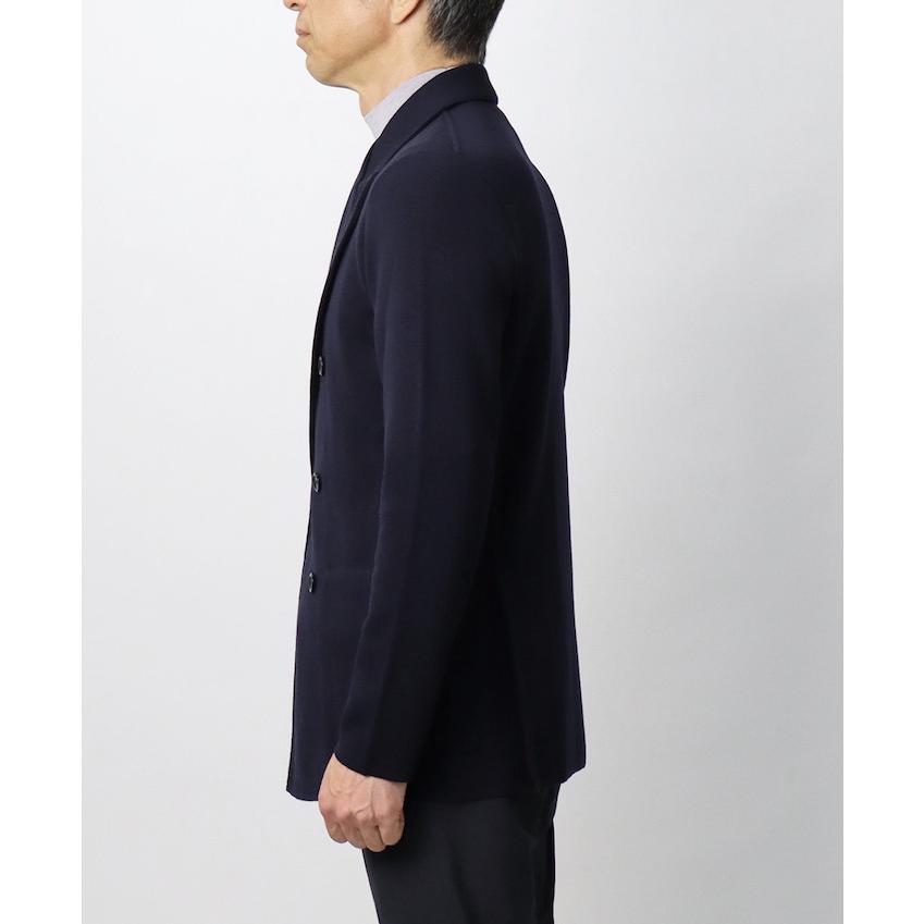 フィンジャック / Finjack / ウールニット / ダブルブレストジャケット / ミラノリブ / 返品・交換不可の画像