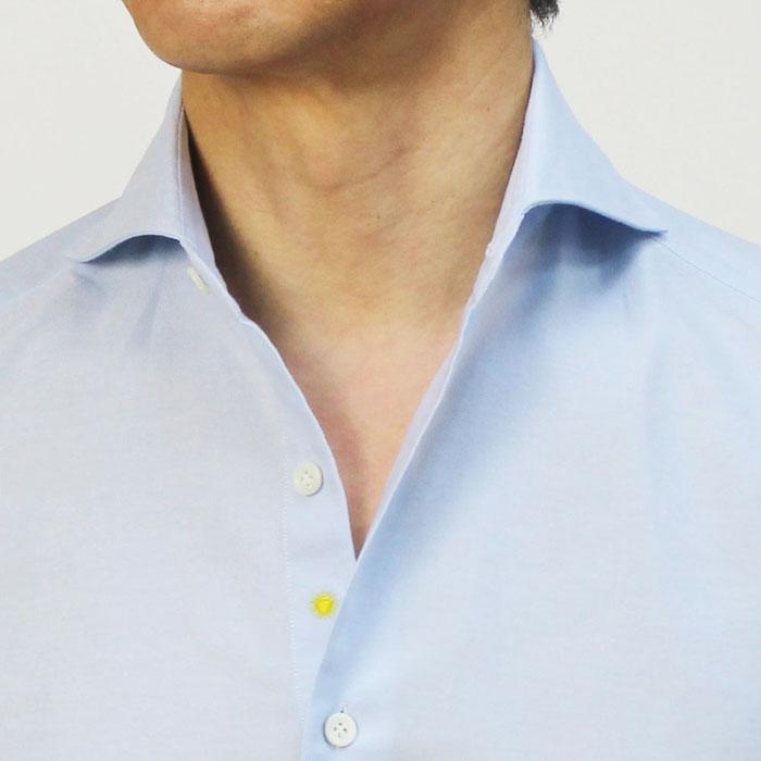 GIANNETTO カッタウェイ コットン オックス ブラック　39 オックス カッタウェイシャツ【VINCI FIT】｜giannetto（ジャン