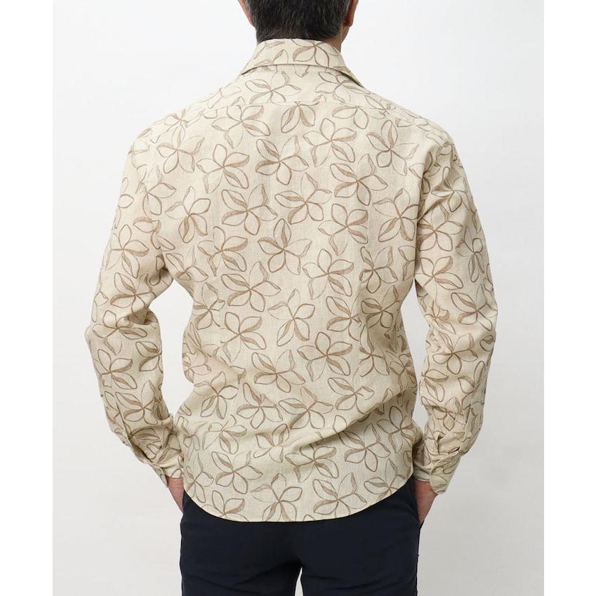 GIANNETTO ジャンネット / カッタウェイ シャツ リネンコットン