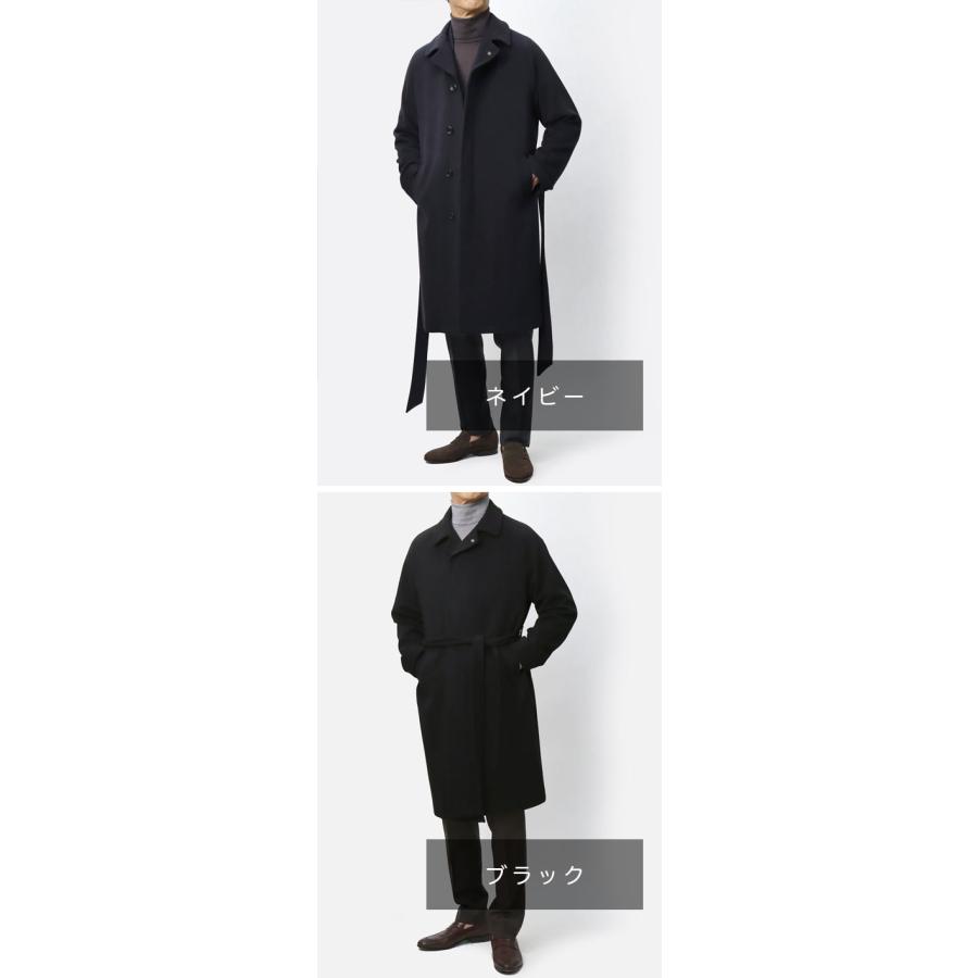 タリアトーレ / TAGLIATORE / バルカラーコート / ベルト付き / ウール カシミヤ / 返品・交換不可の画像