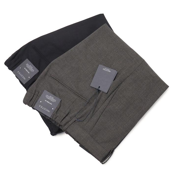 美品★INCOTEX 84型 テクノウールトロピカルパンツ サイズ50 INCOTEX（インコテックス）ウォッシャブルテクノトロピカル