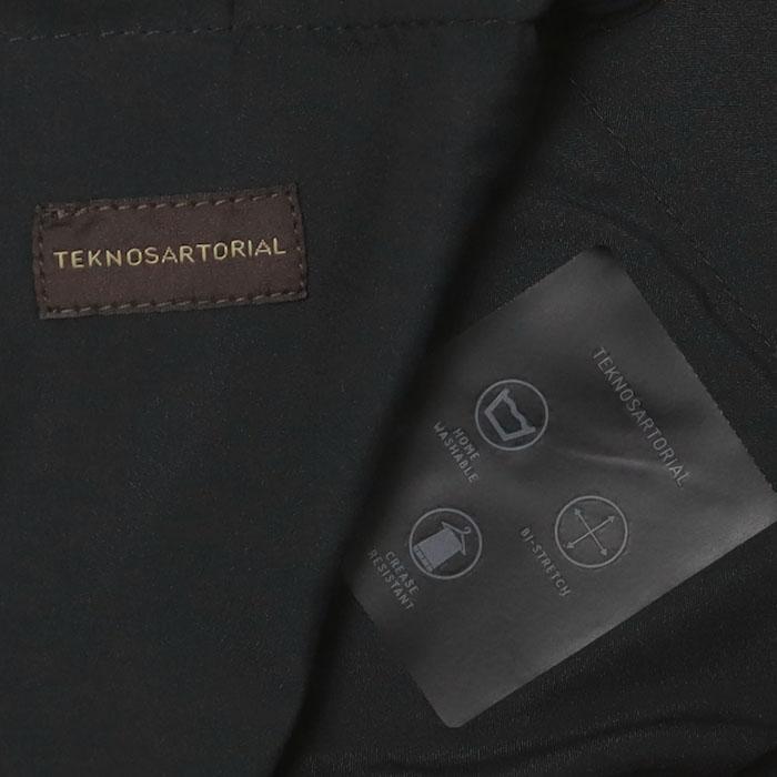 インコテックス / INCOTEX / 84型 / TEKNO SARTORIAL / ノープリーツ スラックス / テクノジャージー / バーズアイ / ウエストゴム / SLIM FIT / 返品・交換不可の画像