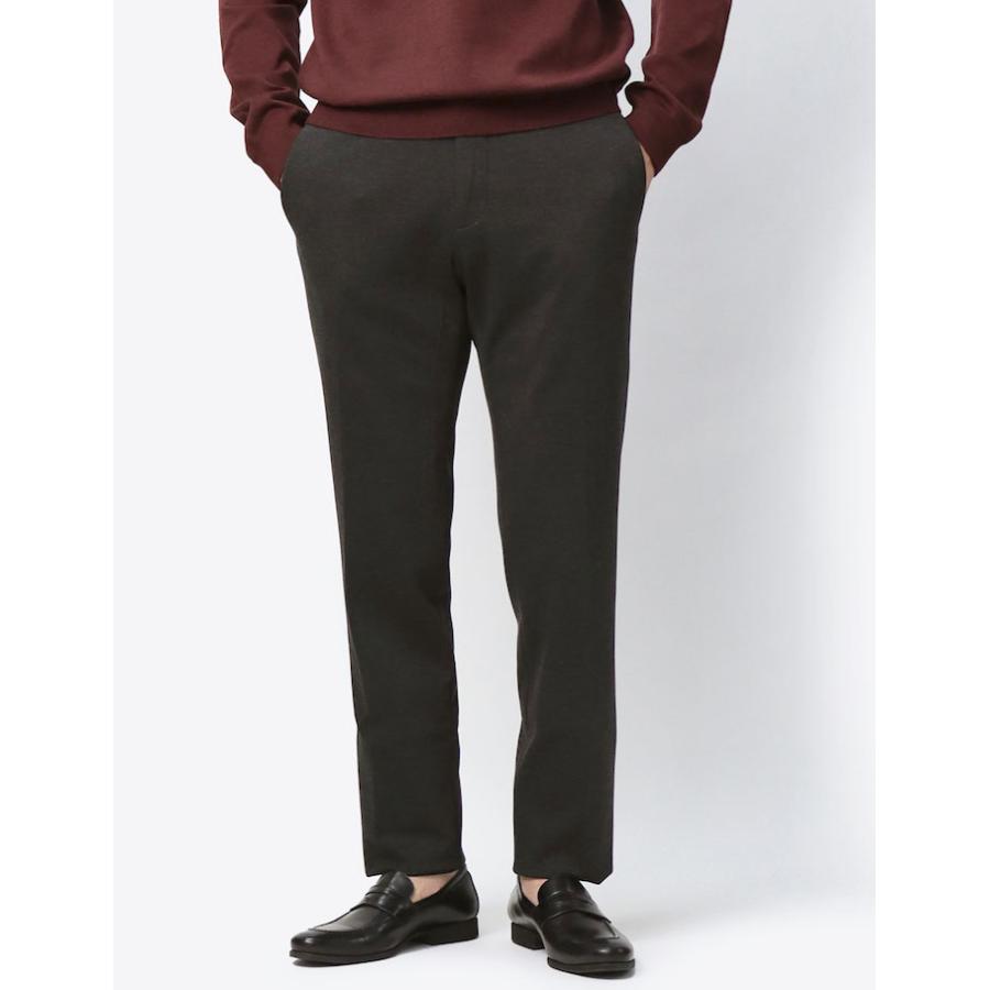 インコテックス / INCOTEX / 84型 / TEKNO SARTORIAL / ノープリーツ スラックス / テクノジャージー / バーズアイ / ウエストゴム / SLIM FIT / 返品・交換不可の画像