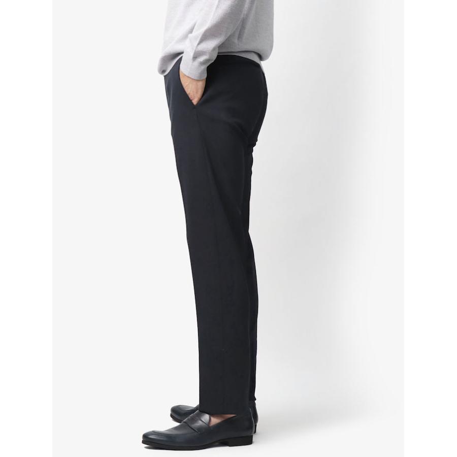 インコテックス / INCOTEX / 84型 / TEKNO SARTORIAL / ノープリーツ スラックス / テクノジャージー / バーズアイ / ウエストゴム / SLIM FIT / 返品・交換不可の画像