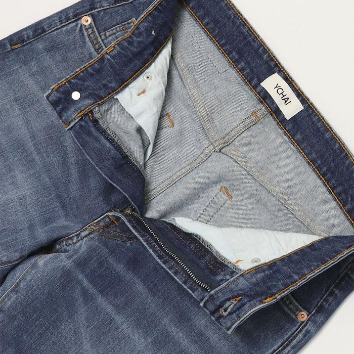 イカイ / YCHAI デニム パンツ トルペード TORPEDO ストレッチ 返品