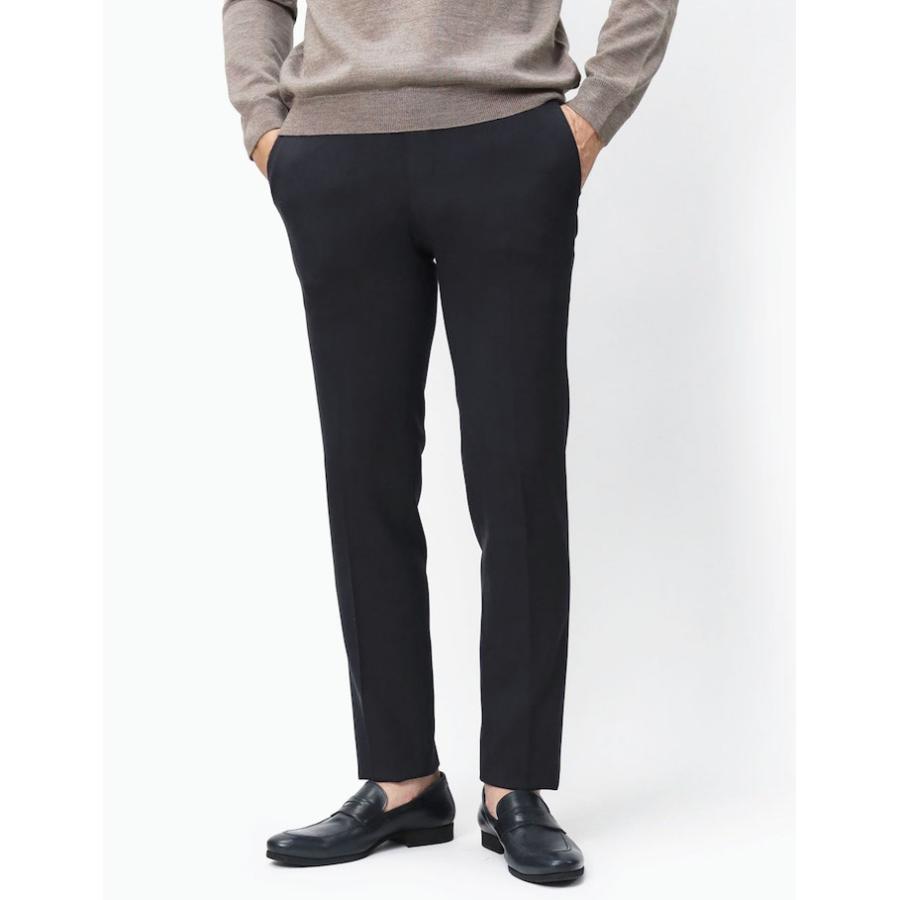 PT TORINO / ピーティー トリノ / トラベル / TRAVEL / SUPER SLIM FIT / ノープリーツ スラックス / セミフラノ ウォッシャブル テクノウール / 返品・交換不可の画像