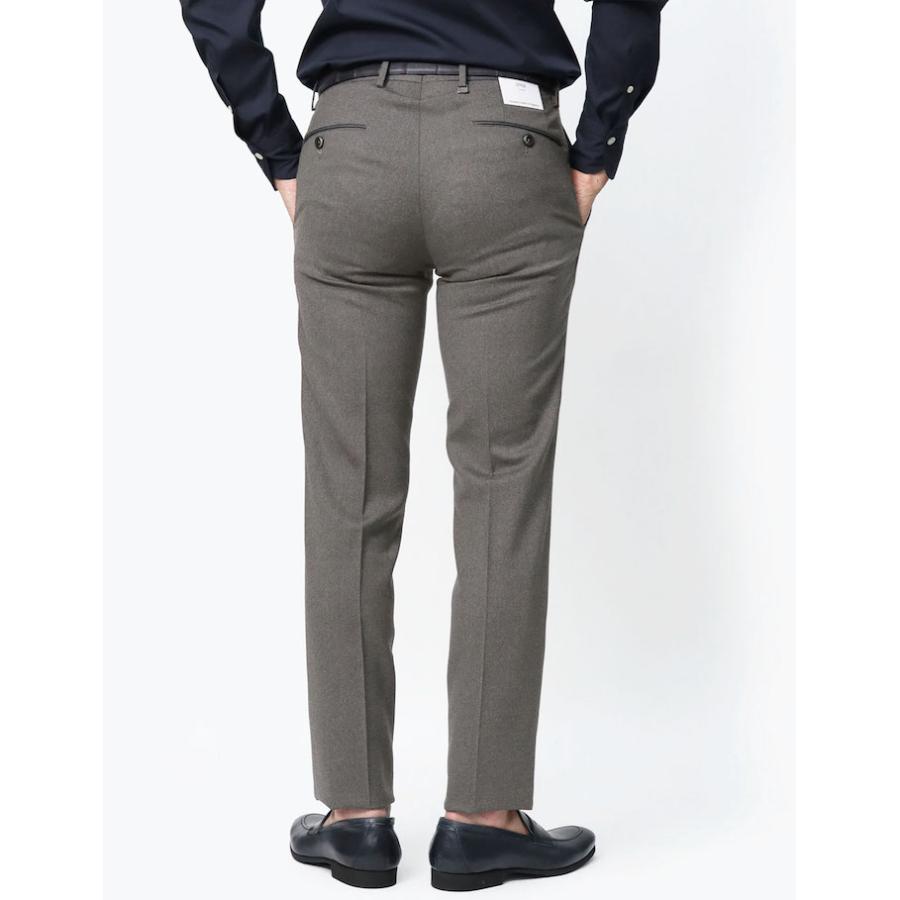 PT TORINO / ピーティー トリノ / トラベル / TRAVEL / SUPER SLIM FIT / ノープリーツ スラックス / セミフラノ ウォッシャブル テクノウール / 返品・交換不可の画像