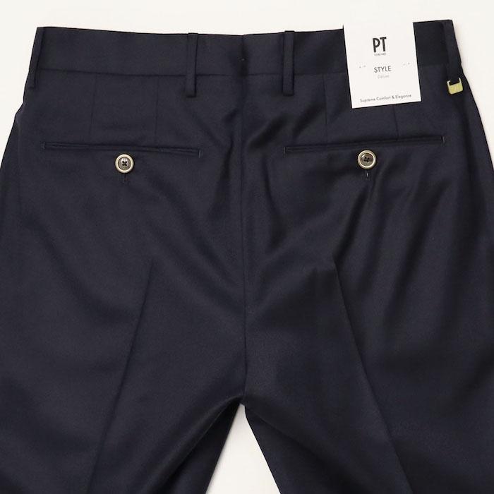 美品 PT TORINO ジェントルマン フィット ワンプリーツパンツ 48. PT TORINO PT TORINO / ピーティー トリノ / ジェントルマン フィット
