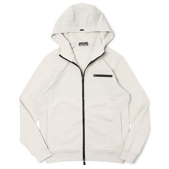【美品】【国内正規品】ヘルノ HERNO スウェット ブルゾン 異素材 48 HERNO（ヘルノ） ヘルノ / HERNO / ファンクショナルワードローブ