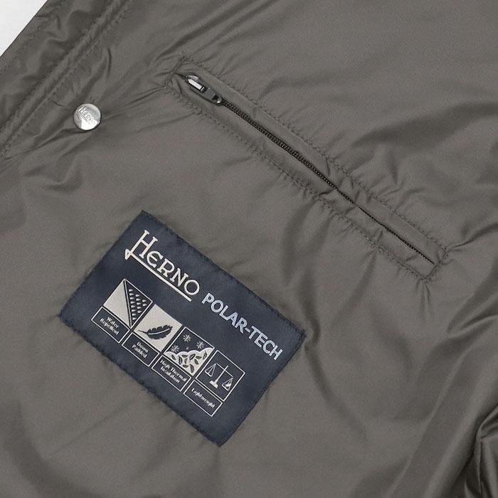 ●●再入荷●● ヘルノ / HERNO / ダウンブルゾン / ポーラテック / POLAR-TECH / フード付き /  撥水 / 返品・交換可能の画像