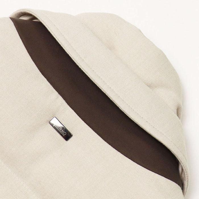 ヘルノ / HERNO / ウール ヴィスコース / NORFOLK / 撥水 / ダウン ジャケット / レイヤード風前立て付き / 返品・交換不可の画像