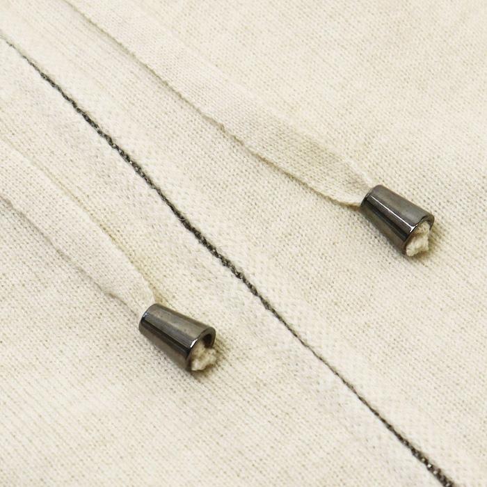 フィリッポ デ ローレンティス / FILIPPO DE LAURENTIIS /  ZIP UP ニットパーカー / ウール カシミヤ / 12ゲージ / 返品・交換不可の画像