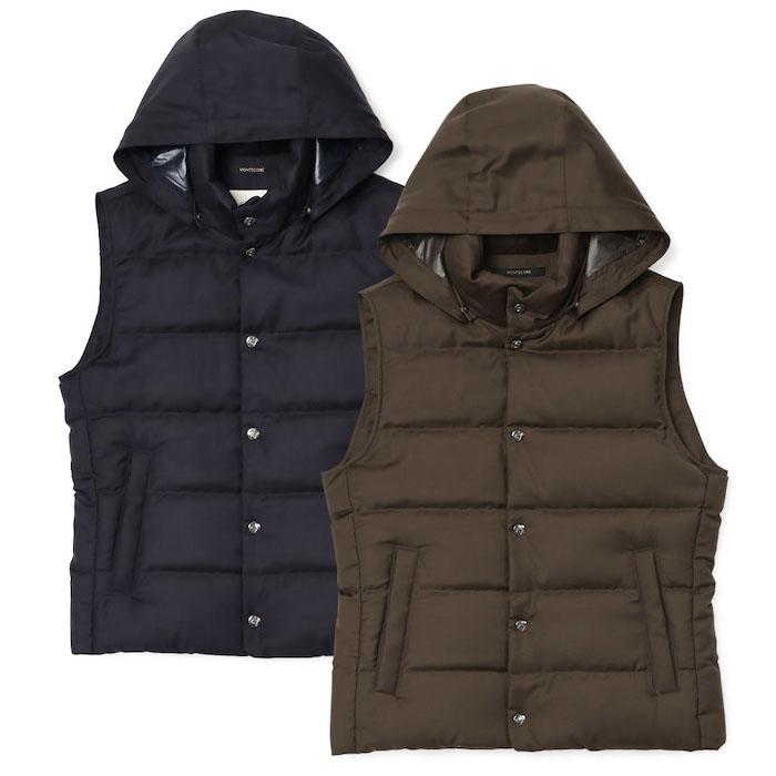 Montecore モンテコーレ / Montecore / ウールサージ / ダウン ベスト