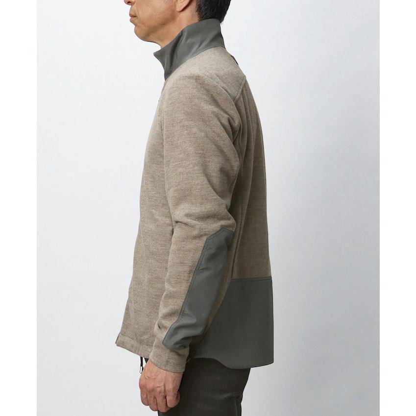 シーズ / SEASE EXPLORER SWEATSHIRT ウールジャージー スタンドカラー